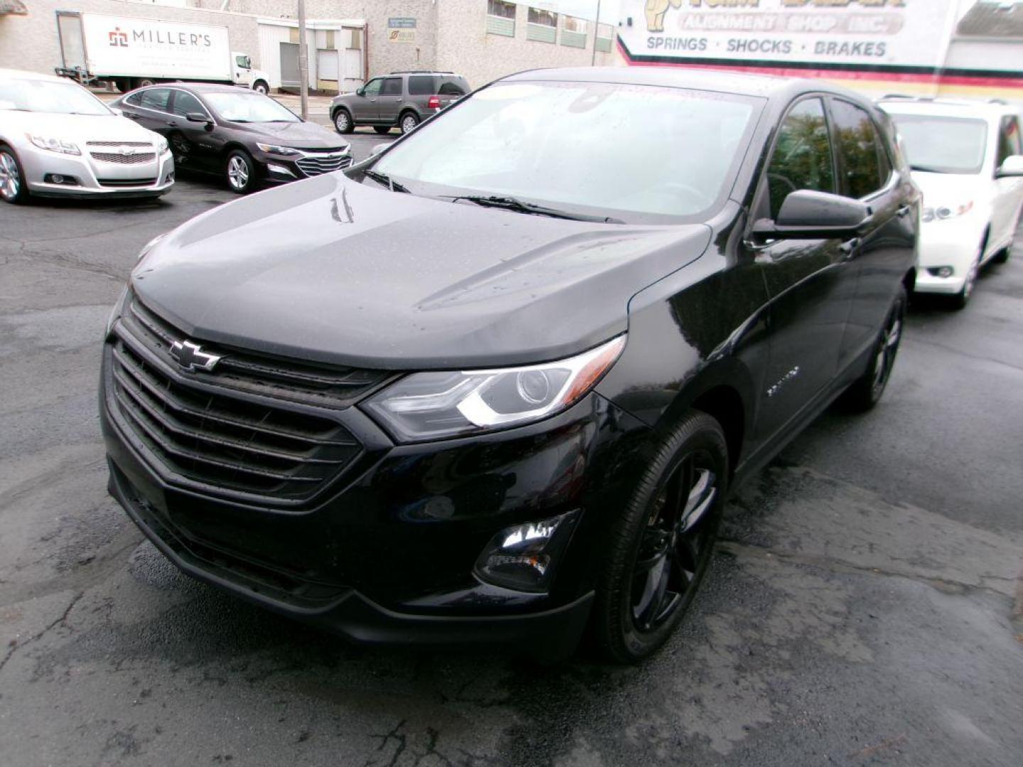 2020 BLACK CHEVROLET EQUINOX LT (3GNAXKEV3LL) with an 1.5L engine, Automatic transmission, located at 501 E. Columbia St., Springfield, OH, 45503, (800) 262-7122, 39.925262, -83.801796 - Photo#3