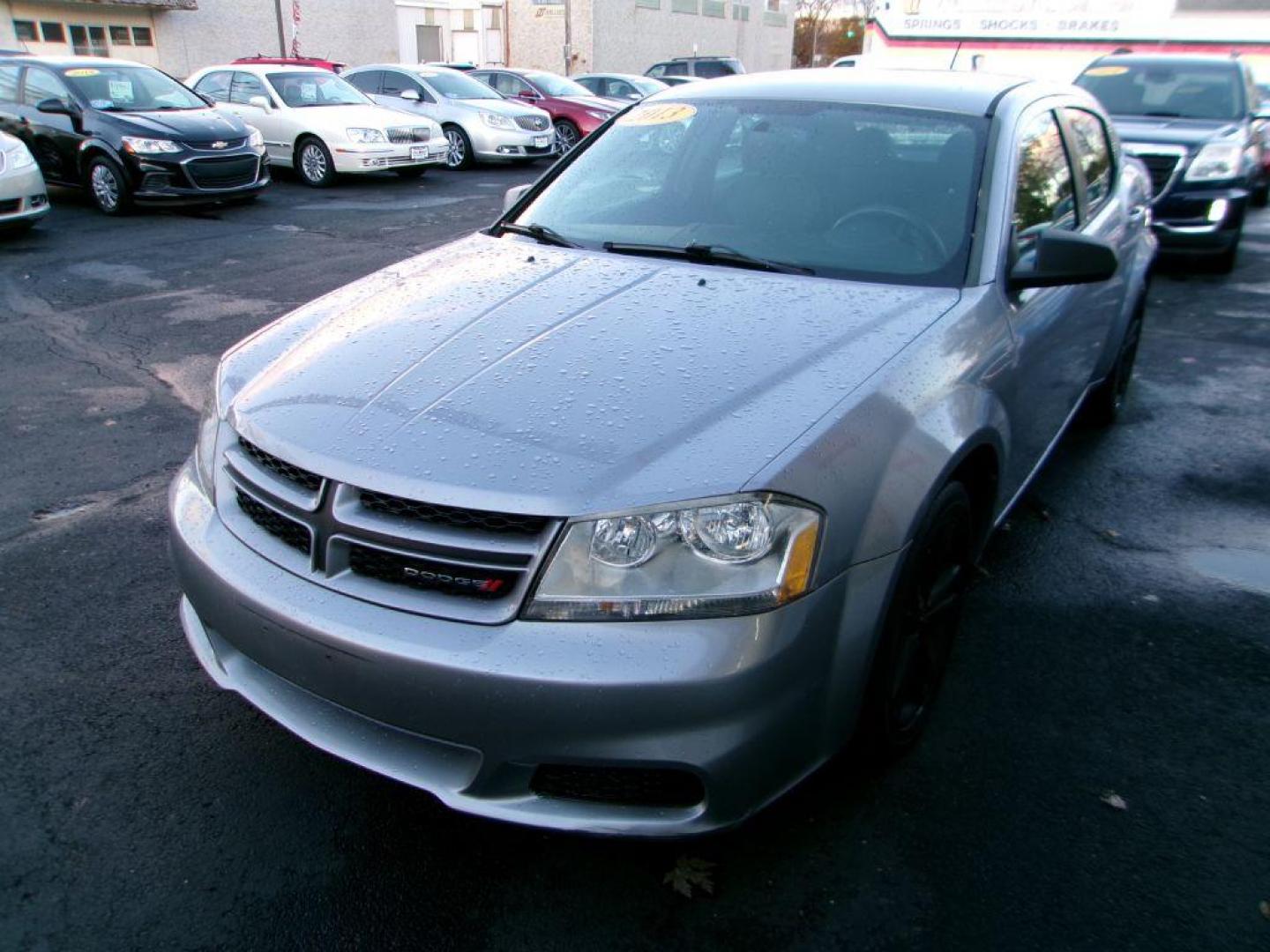 2013 SILVER DODGE AVENGER SE (1C3CDZAG4DN) with an 3.6L engine, Automatic transmission, located at 501 E. Columbia St., Springfield, OH, 45503, (800) 262-7122, 39.925262, -83.801796 - *** 3.6L V6 *** FWD *** Serviced and Detailed *** SE *** Jay North Auto has offered hand picked vehicles since 1965! Our customer's enjoy a NO pressure buying experience with a small town feel. All of our vehicles get fully inspected and detailed. We are a preferred dealer for many local credit - Photo#3