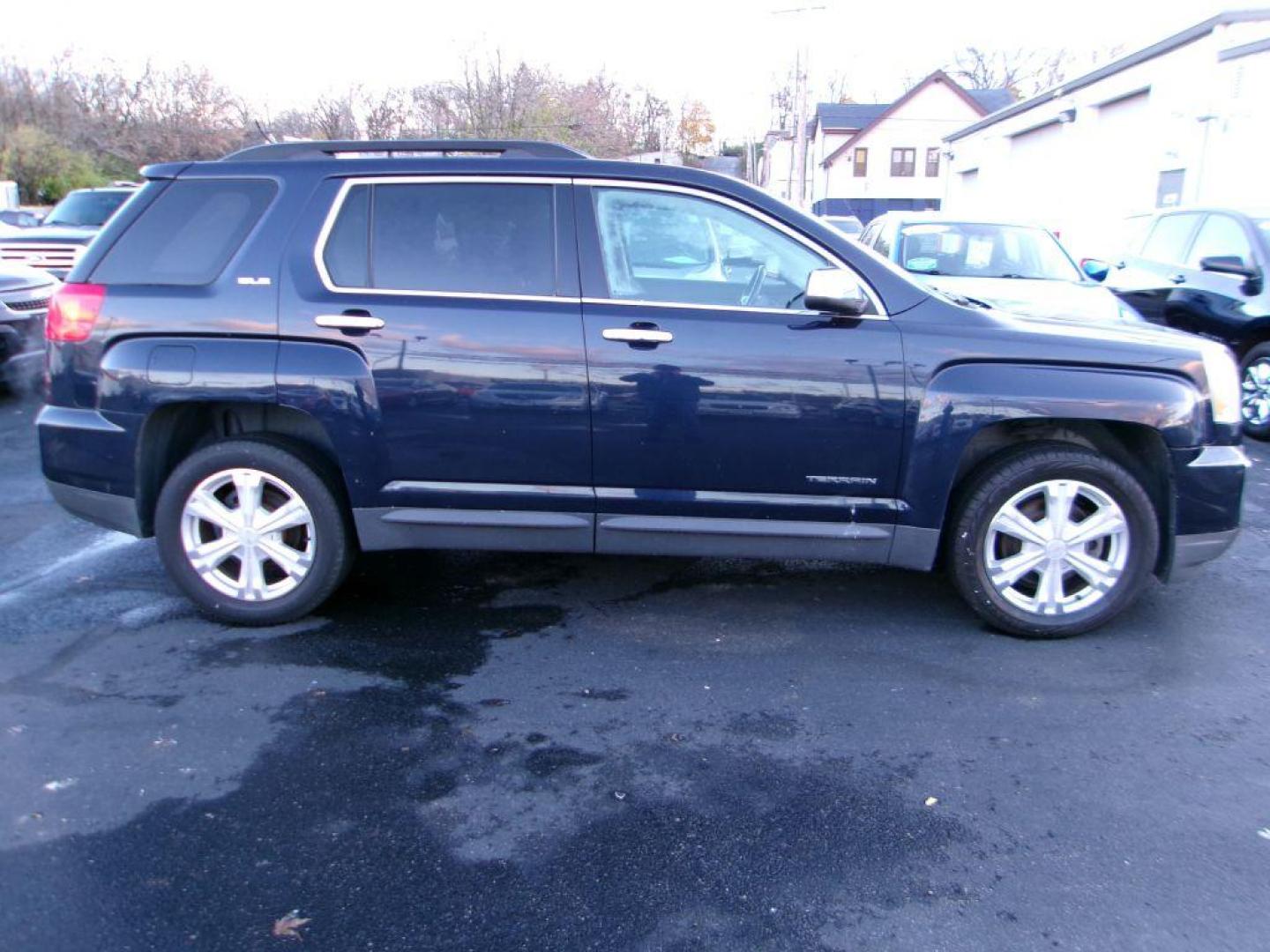 2016 BLUE GMC TERRAIN SLE (2GKALNEKXG6) with an 2.4L engine, Automatic transmission, located at 501 E. Columbia St., Springfield, OH, 45503, (800) 262-7122, 39.925262, -83.801796 - *** SLE *** FWD *** Serviced and Detailed *** Remote Start *** Back Up Camera *** Jay North Auto has offered hand picked vehicles since 1965! Our customer's enjoy a NO pressure buying experience with a small town feel. All of our vehicles get fully inspected and detailed. We are a preferred dea - Photo#0