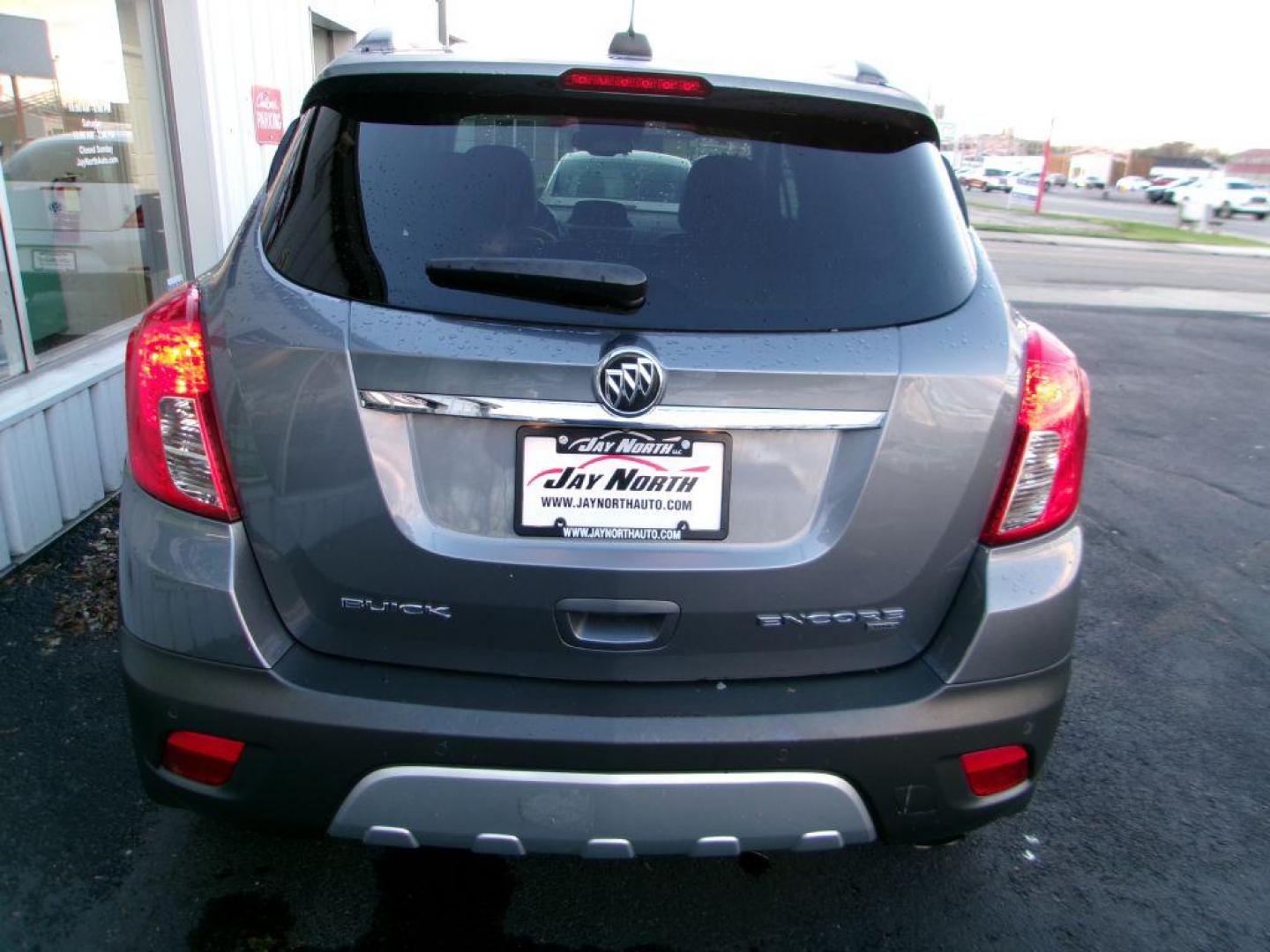 2015 GRAY BUICK ENCORE PREMIUM (KL4CJHSB2FB) with an 1.4L engine, Automatic transmission, located at 501 E. Columbia St., Springfield, OH, 45503, (800) 262-7122, 39.925262, -83.801796 - Photo#5