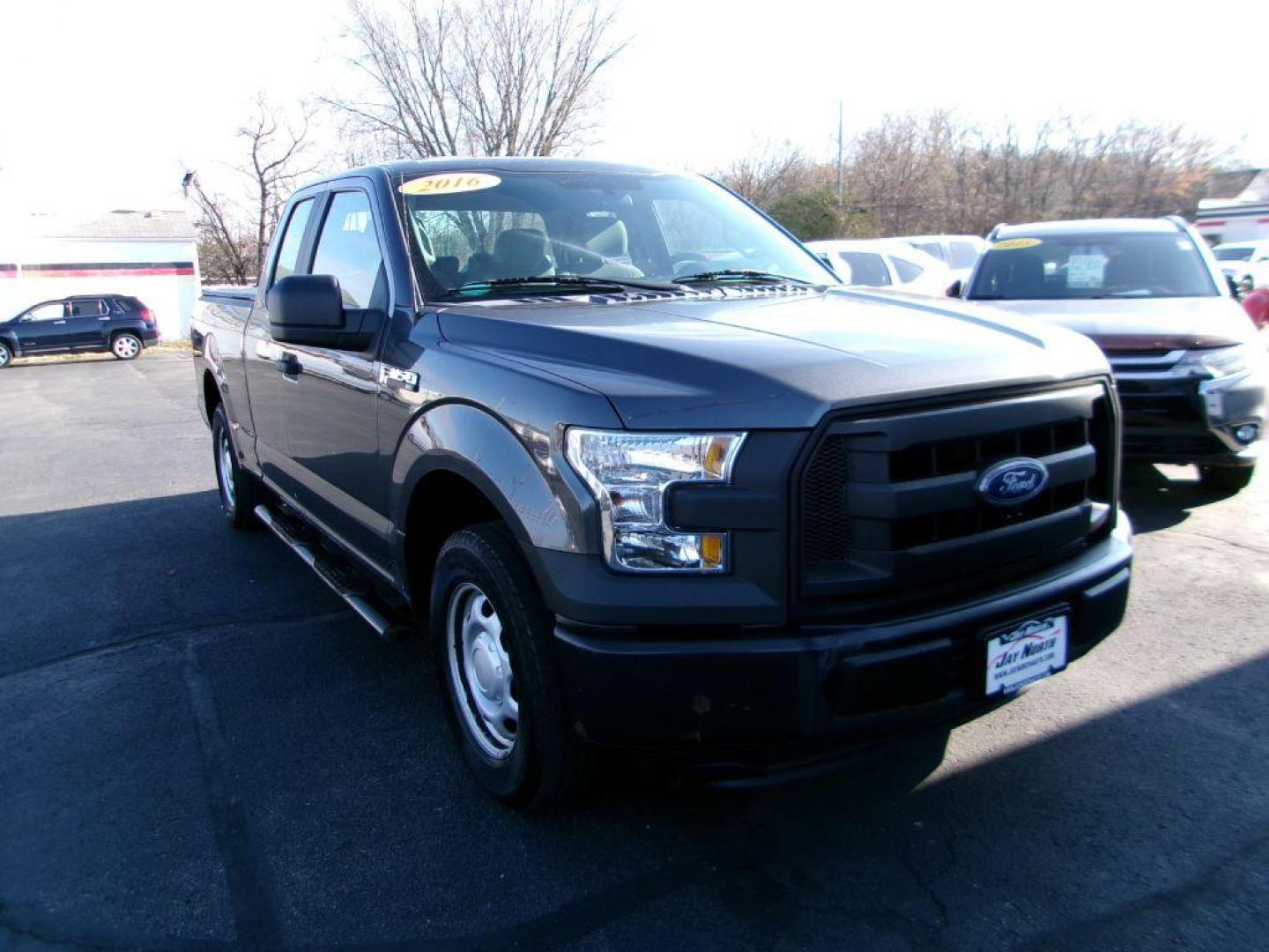 2016 GRAY FORD F150 SUPER CAB (1FTEX1C87GF) with an 3.5L engine, Automatic transmission, located at 501 E. Columbia St., Springfield, OH, 45503, (800) 262-7122, 39.925262, -83.801796 - *** 1 OWNER *** 3.5L V6 *** Back Up Camera *** XL *** Serviced and Detailed *** Jay North Auto has offered hand picked vehicles since 1965! Our customer's enjoy a NO pressure buying experience with a small town feel. All of our vehicles get fully inspected and detailed. We are a preferred dealer - Photo#2