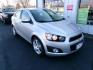 2015 SILVER CHEVROLET SONIC LTZ (1G1JE5SBXF4) with an 1.4L engine, Automatic transmission, located at 501 E. Columbia St., Springfield, OH, 45503, (800) 262-7122, 39.925262, -83.801796 - *** LTZ *** Leather *** Remote Start *** Serviced and Detailed *** Jay North Auto has offered hand picked vehicles since 1965! Our customer's enjoy a NO pressure buying experience with a small town feel. All of our vehicles get fully inspected and detailed. We are a preferred dealer for many lo - Photo#2