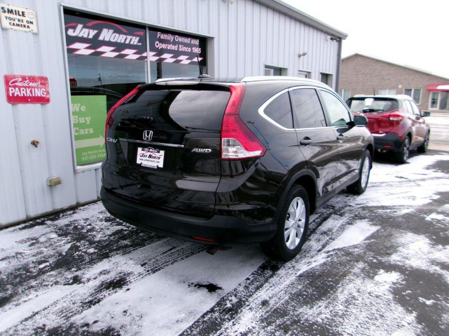 2013 GREEN HONDA CR-V EXL (5J6RM4H78DL) with an 2.4L engine, Automatic transmission, located at 501 E. Columbia St., Springfield, OH, 45503, (800) 262-7122, 39.925262, -83.801796 - ***1-Owner***Only 78k Miles***Heated Leather Seats***EXL***AWD***Serviced and Detailed*** Jay North Auto has offered hand picked vehicles since 1965! Our customer's enjoy a NO pressure buying experience with a small town feel. All of our vehicles get fully inspected and detailed. We are a pref - Photo#3