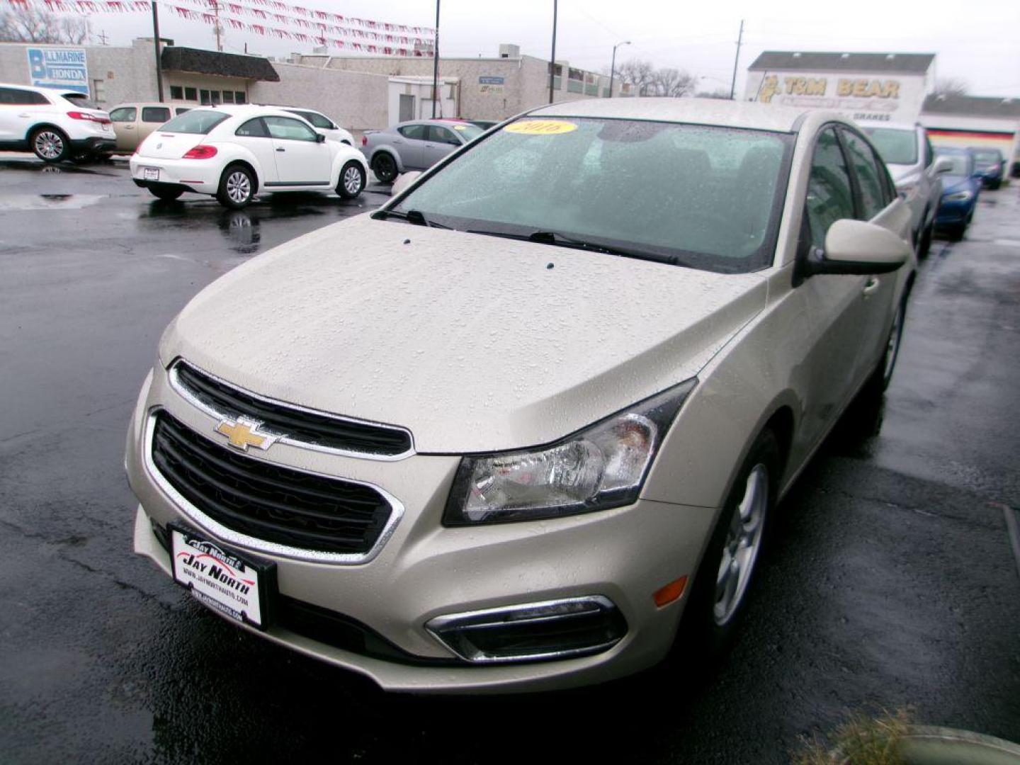 2016 GOLD CHEVROLET CRUZE LIMITED LT (1G1PE5SB6G7) with an 1.4L engine, Automatic transmission, located at 501 E. Columbia St., Springfield, OH, 45503, (800) 262-7122, 39.925262, -83.801796 - *** New Tires *** Serviced and Detailed *** FWD *** Remote Start *** Jay North Auto has offered hand picked vehicles since 1965! Our customer's enjoy a NO pressure buying experience with a small town feel. All of our vehicles get fully inspected and detailed. We are a preferred dealer for man - Photo#6