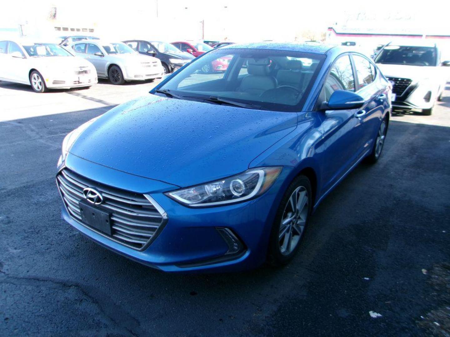 2017 BLUE HYUNDAI ELANTRA LIMITED (KMHD84LF9HU) with an 2.0L engine, Automatic transmission, located at 501 E. Columbia St., Springfield, OH, 45503, (800) 262-7122, 39.925262, -83.801796 - ***1-Owner*** Heated Leather Seating *** Moonroof *** Limited *** Android Auto and Apple CarPlay *** Premium Audio *** Serviced and Detailed *** Jay North Auto has offered hand picked vehicles since 1965! Our customer's enjoy a NO pressure buying experience with a small town feel. All of our v - Photo#6