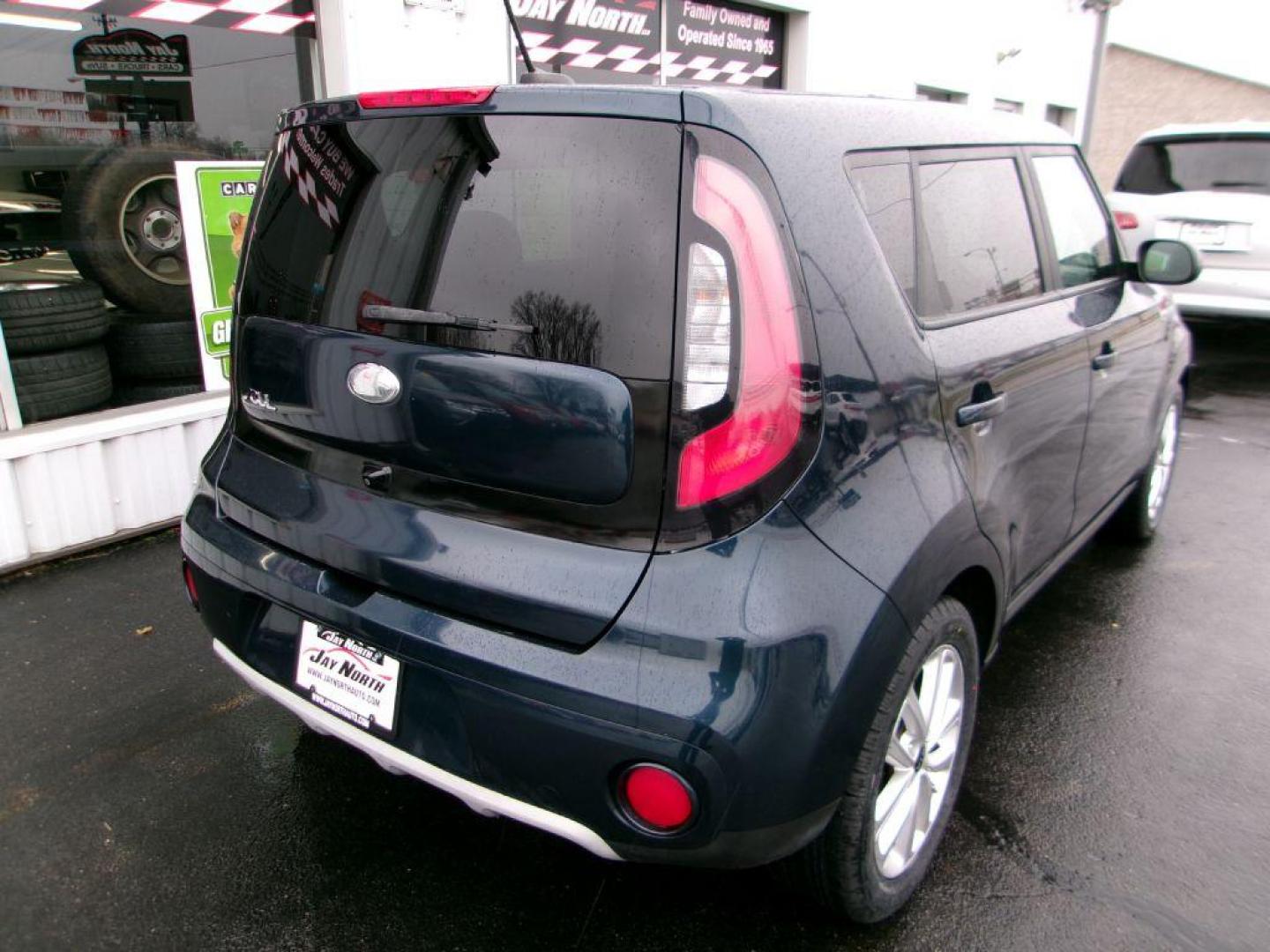 2019 BLUE KIA SOUL PLUS (KNDJP3A51K7) with an 2.0L engine, Automatic transmission, located at 501 E. Columbia St., Springfield, OH, 45503, (800) 262-7122, 39.925262, -83.801796 - *** New Tires *** 2.0L Gas Direct Injection (GDI) 4-Cyl Engine 6-Speed Automatic Transmission 17'' Alloy Wheels SAFETY Dual Front Advanced Airbags Dual Front Seat-Mounted Side Airbags Full-Length Side Curtain Airbags Lower Anchors and Tethers for Children (LATCH) Anti-Lock Braking - Photo#6