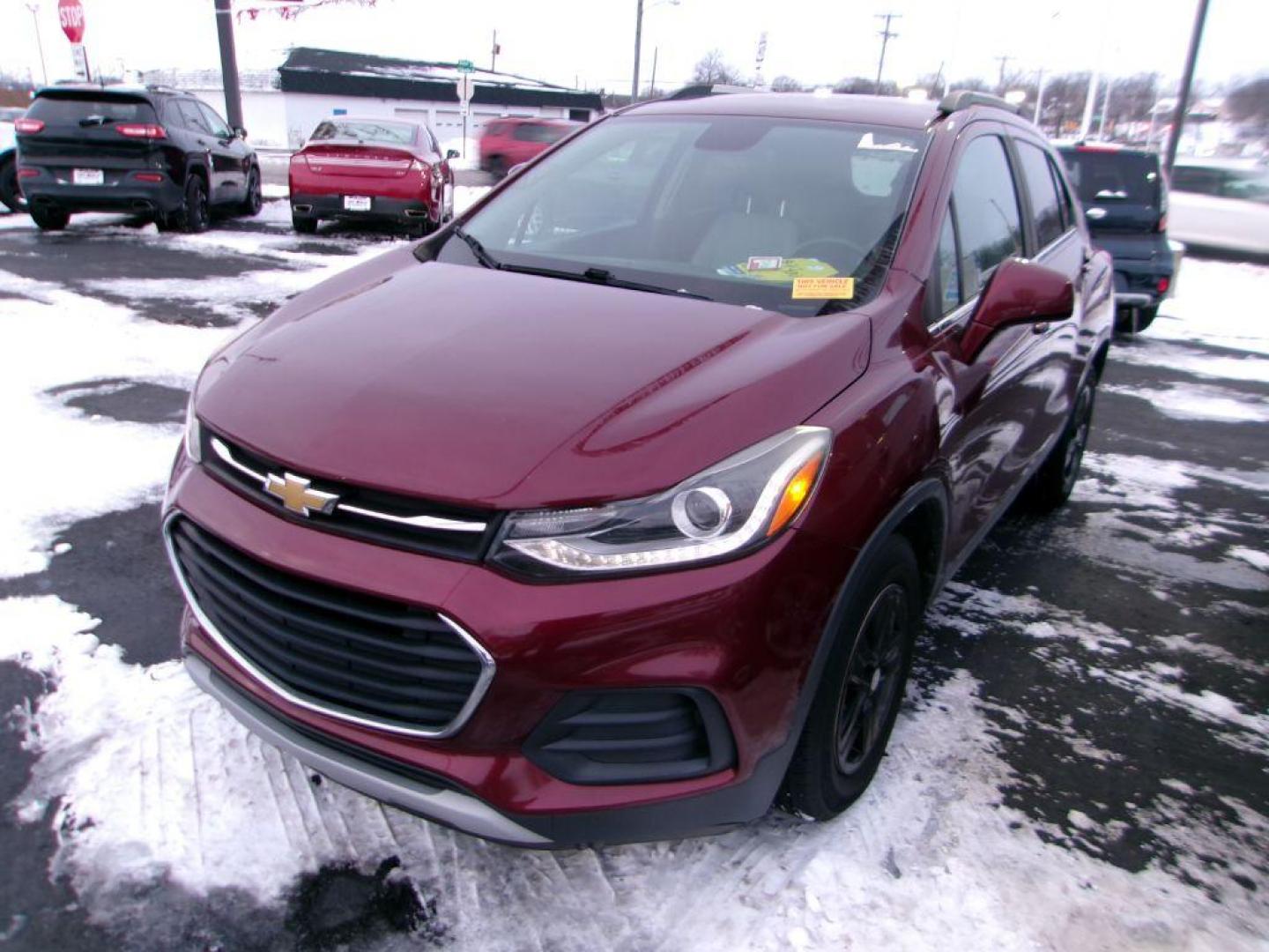 2017 RED CHEVROLET TRAX 1LT (3GNCJLSB2HL) with an 1.4L engine, Automatic transmission, located at 501 E. Columbia St., Springfield, OH, 45503, (800) 262-7122, 39.925262, -83.801796 - *** LT *** Remote Start *** FWD *** Jay North Auto has offered hand picked vehicles since 1965! Our customer's enjoy a NO pressure buying experience with a small town feel. All of our vehicles get fully inspected and detailed. We are a preferred dealer for many local credit unions and lenders. - Photo#2