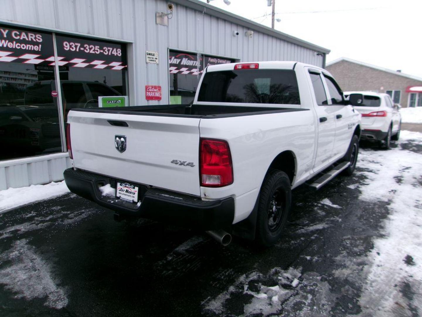 2014 WHITE RAM 1500 TRADESMAN (1C6RR7FT4ES) with an 5.7L engine, Automatic transmission, located at 501 E. Columbia St., Springfield, OH, 45503, (800) 262-7122, 39.925262, -83.801796 - ***New Tires***Crew Cab***Tradesman***HEMI 5.7L V8***4X4***Serviced and Detailed*** Jay North Auto has offered hand picked vehicles since 1965! Our customer's enjoy a NO pressure buying experience with a small town feel. All of our vehicles get fully inspected and detailed. We are a preferred - Photo#3