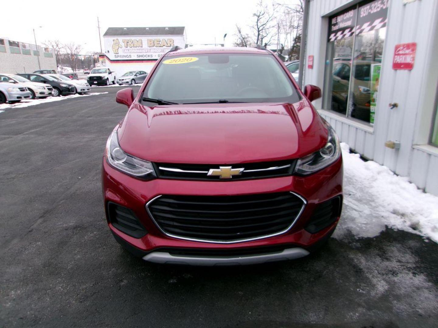 2020 RED CHEVROLET TRAX 1LT (3GNCJPSBXLL) with an 1.4L engine, Automatic transmission, located at 501 E. Columbia St., Springfield, OH, 45503, (800) 262-7122, 39.925262, -83.801796 - ***1-Owner***New Pads and Rotors***AWD***Serviced and Detailed*** Jay North Auto has offered hand picked vehicles since 1965! Our customer's enjoy a NO pressure buying experience with a small town feel. All of our vehicles get fully inspected and detailed. We are a preferred dealer for many lo - Photo#1