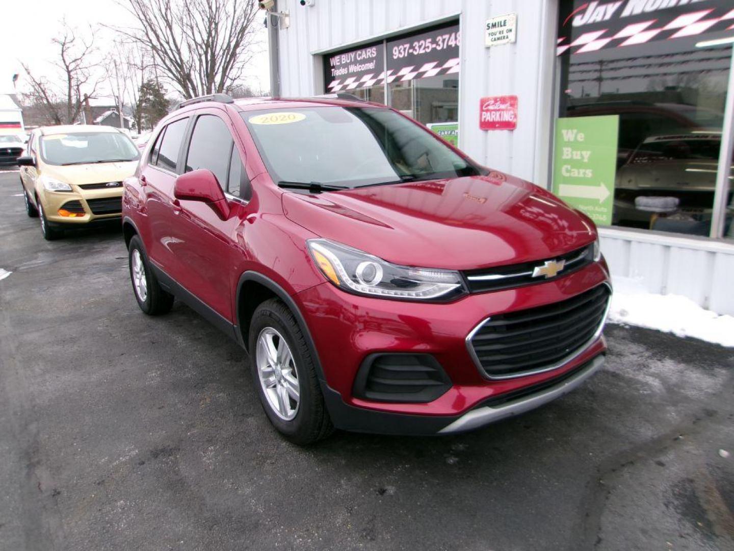 2020 RED CHEVROLET TRAX 1LT (3GNCJPSBXLL) with an 1.4L engine, Automatic transmission, located at 501 E. Columbia St., Springfield, OH, 45503, (800) 262-7122, 39.925262, -83.801796 - ***1-Owner***New Pads and Rotors***AWD***Serviced and Detailed*** Jay North Auto has offered hand picked vehicles since 1965! Our customer's enjoy a NO pressure buying experience with a small town feel. All of our vehicles get fully inspected and detailed. We are a preferred dealer for many lo - Photo#2