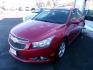 2014 RED CHEVROLET CRUZE LT (1G1PC5SB0E7) with an 1.4L engine, Automatic transmission, located at 501 E. Columbia St., Springfield, OH, 45503, (800) 262-7122, 39.925262, -83.801796 - *** LT *** Serviced and Detailed *** 28 Service Records on CarFax *** Jay North Auto has offered hand picked vehicles since 1965! Our customer's enjoy a NO pressure buying experience with a small town feel. All of our vehicles get fully inspected and detailed. We are a preferred dealer for many - Photo#1