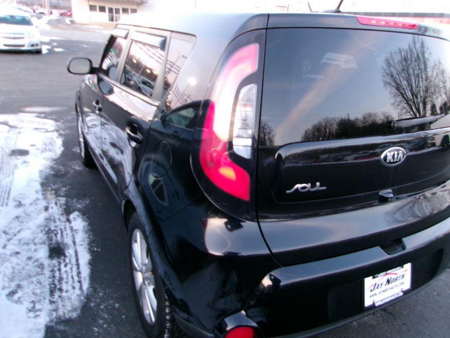 2016 BLACK KIA SOUL + (KNDJP3A52G7) with an 2.0L engine, Automatic transmission, located at 501 E. Columbia St., Springfield, OH, 45503, (800) 262-7122, 39.925262, -83.801796 - *** Loaded *** Panoramic Roof *** Heated Seats *** Heated Steering Wheel *** Serviced and Detailed *** Newer Tires *** Jay North Auto has offered hand picked vehicles since 1965! Our customer's enjoy a NO pressure buying experience with a small town feel. All of our vehicles get fully inspected - Photo#8