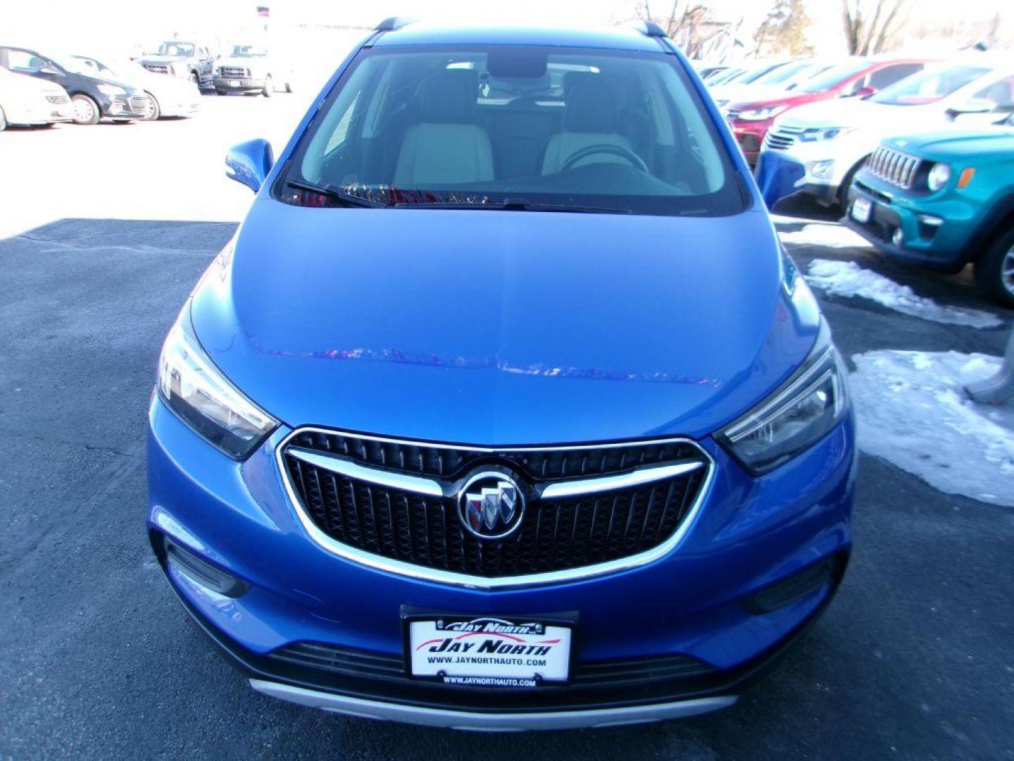 2017 BLUE BUICK ENCORE PREFERRED (KL4CJESBXHB) with an 1.4L engine, Automatic transmission, located at 501 E. Columbia St., Springfield, OH, 45503, (800) 262-7122, 39.925262, -83.801796 - *** AWD *** Serviced and Detailed *** Preferred *** Back Up Camera *** NICE *** Jay North Auto has offered hand picked vehicles since 1965! Our customer's enjoy a NO pressure buying experience with a small town feel. All of our vehicles get fully inspected and detailed. We are a preferred dealer - Photo#2