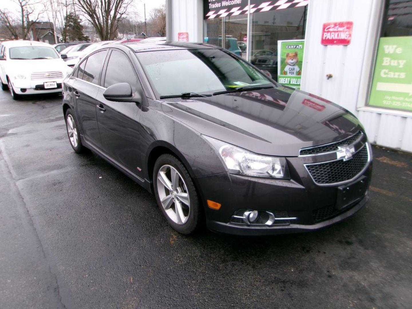 2014 GRAY CHEVROLET CRUZE 2LT (1G1PE5SB0E7) with an 1.4L engine, Automatic transmission, located at 501 E. Columbia St., Springfield, OH, 45503, (800) 262-7122, 39.925262, -83.801796 - *** RS *** Heated Leather Seats *** Moonroof *** Pioneer Audio *** Serviced and Detailed *** Weathertech Mats *** Jay North Auto has offered hand picked vehicles since 1965! Our customer's enjoy a NO pressure buying experience with a small town feel. All of our vehicles get fully inspected and - Photo#2