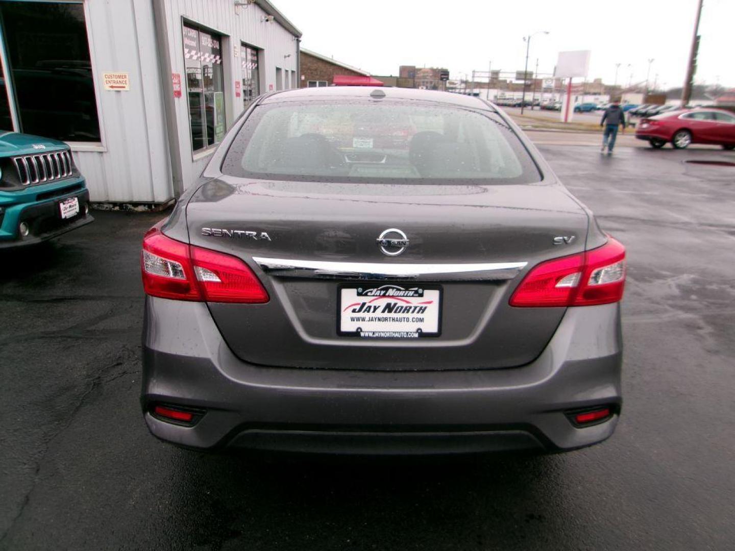 2019 GRAY NISSAN SENTRA S (3N1AB7APXKY) with an 1.8L engine, Continuously Variable transmission, located at 501 E. Columbia St., Springfield, OH, 45503, (800) 262-7122, 39.925262, -83.801796 - *** New Tires *** Serviced and Detailed *** Apple Carplay *** Back Up Camera *** S *** Jay North Auto has offered hand picked vehicles since 1965! Our customer's enjoy a NO pressure buying experience with a small town feel. All of our vehicles get fully inspected and detailed. We are a preferre - Photo#4