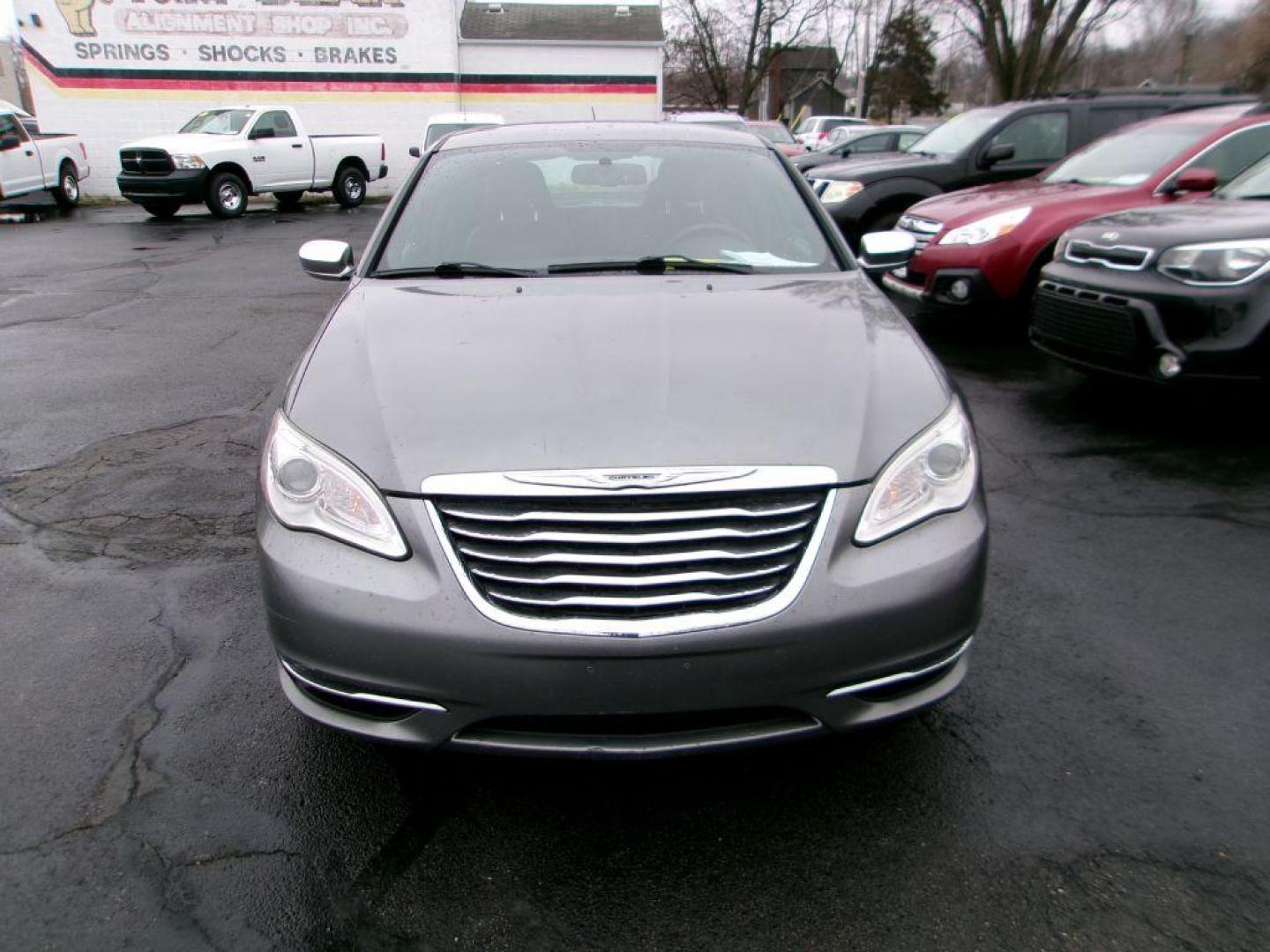 2012 GRAY CHRYSLER 200 LIMITED (1C3CCBCBXCN) with an 2.4L engine, Automatic transmission, located at 501 E. Columbia St., Springfield, OH, 45503, (800) 262-7122, 39.925262, -83.801796 - *** New Tires *** Serviced and Detailed *** Remote Start *** Heated Leather Seating *** Premium Audio *** Clean CarFax with 22 Service Records *** Jay North Auto has offered hand picked vehicles since 1965! Our customer's enjoy a NO pressure buying experience with a small town feel. All of our - Photo#1