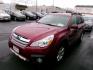 2013 RED SUBARU OUTBACK 3.6R LIMITED (4S4BRDKC1D2) with an 3.6L engine, Continuously Variable transmission, located at 501 E. Columbia St., Springfield, OH, 45503, (800) 262-7122, 39.925262, -83.801796 - *** AWD V6 Limited *** Heated leather Seating *** Moonroof *** Premium Audio *** Serviced and Detailed *** Jay North Auto has offered hand picked vehicles since 1965! Our customer's enjoy a NO pressure buying experience with a small town feel. All of our vehicles get fully inspected and detailed - Photo#6