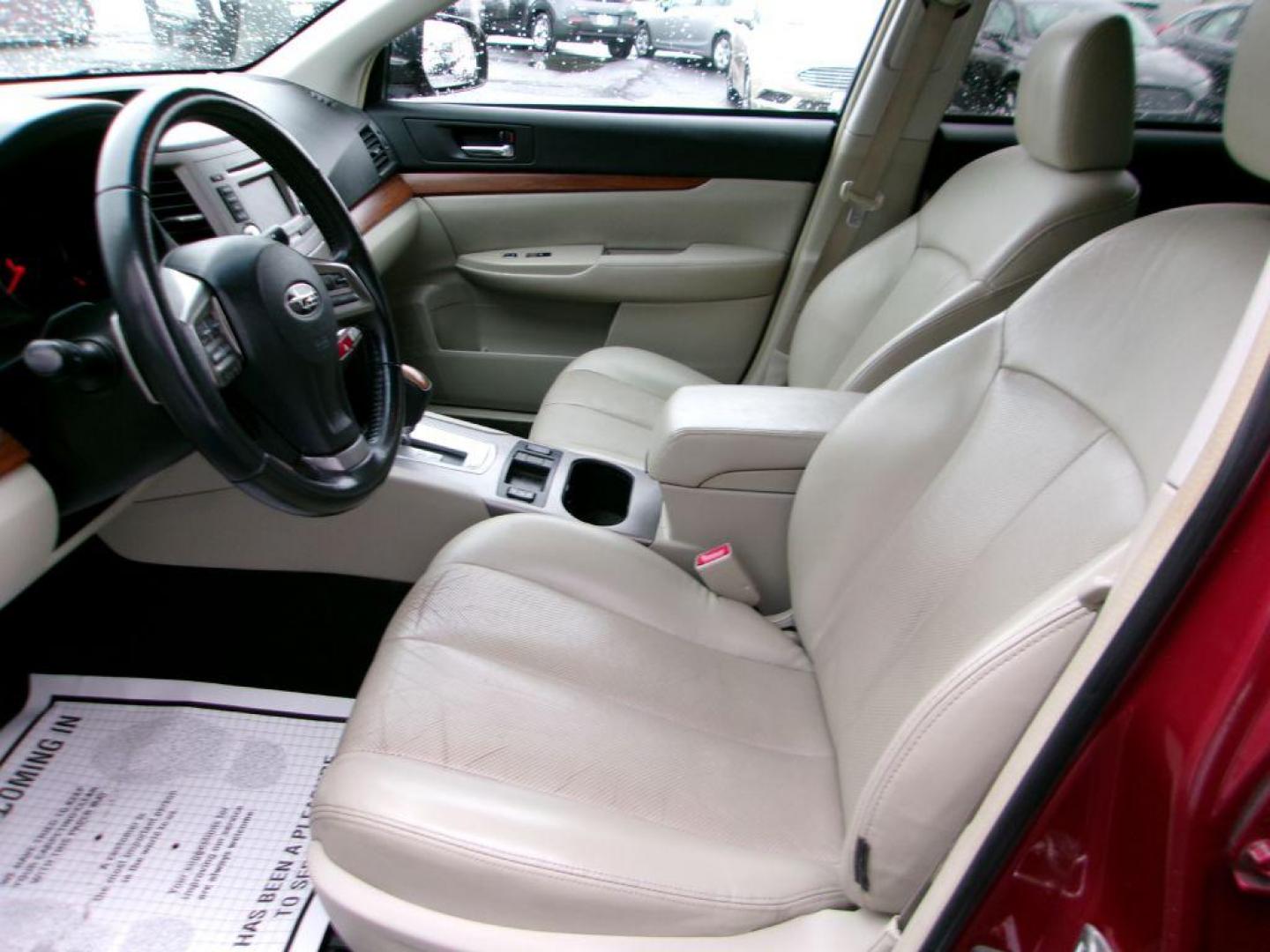 2013 RED SUBARU OUTBACK 3.6R LIMITED (4S4BRDKC1D2) with an 3.6L engine, Continuously Variable transmission, located at 501 E. Columbia St., Springfield, OH, 45503, (800) 262-7122, 39.925262, -83.801796 - *** AWD V6 Limited *** Heated leather Seating *** Moonroof *** Premium Audio *** Serviced and Detailed *** Jay North Auto has offered hand picked vehicles since 1965! Our customer's enjoy a NO pressure buying experience with a small town feel. All of our vehicles get fully inspected and detailed - Photo#8