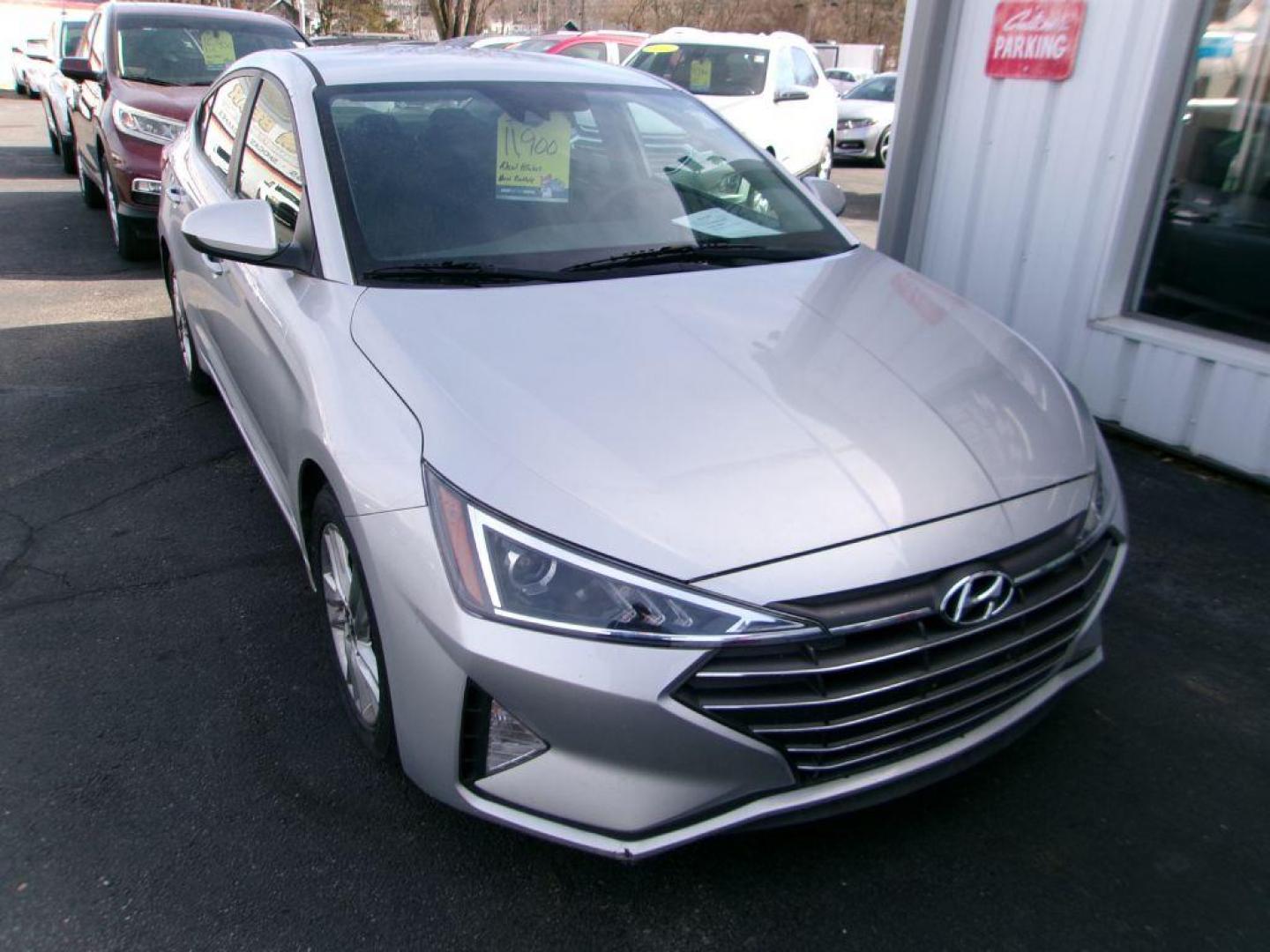 2019 SILVER HYUNDAI ELANTRA SEL (5NPD84LF6KH) with an 2.0L engine, Automatic transmission, located at 501 E. Columbia St., Springfield, OH, 45503, (800) 262-7122, 39.925262, -83.801796 - ***SEL***New Tires***New Front and Rear Pads and Rotors***New Battery***Serviced and Detailed*** Apple Carplay *** Jay North Auto has offered hand picked vehicles since 1965! Our customer's enjoy a NO pressure buying experience with a small town feel. All of our vehicles get fully inspected and - Photo#1