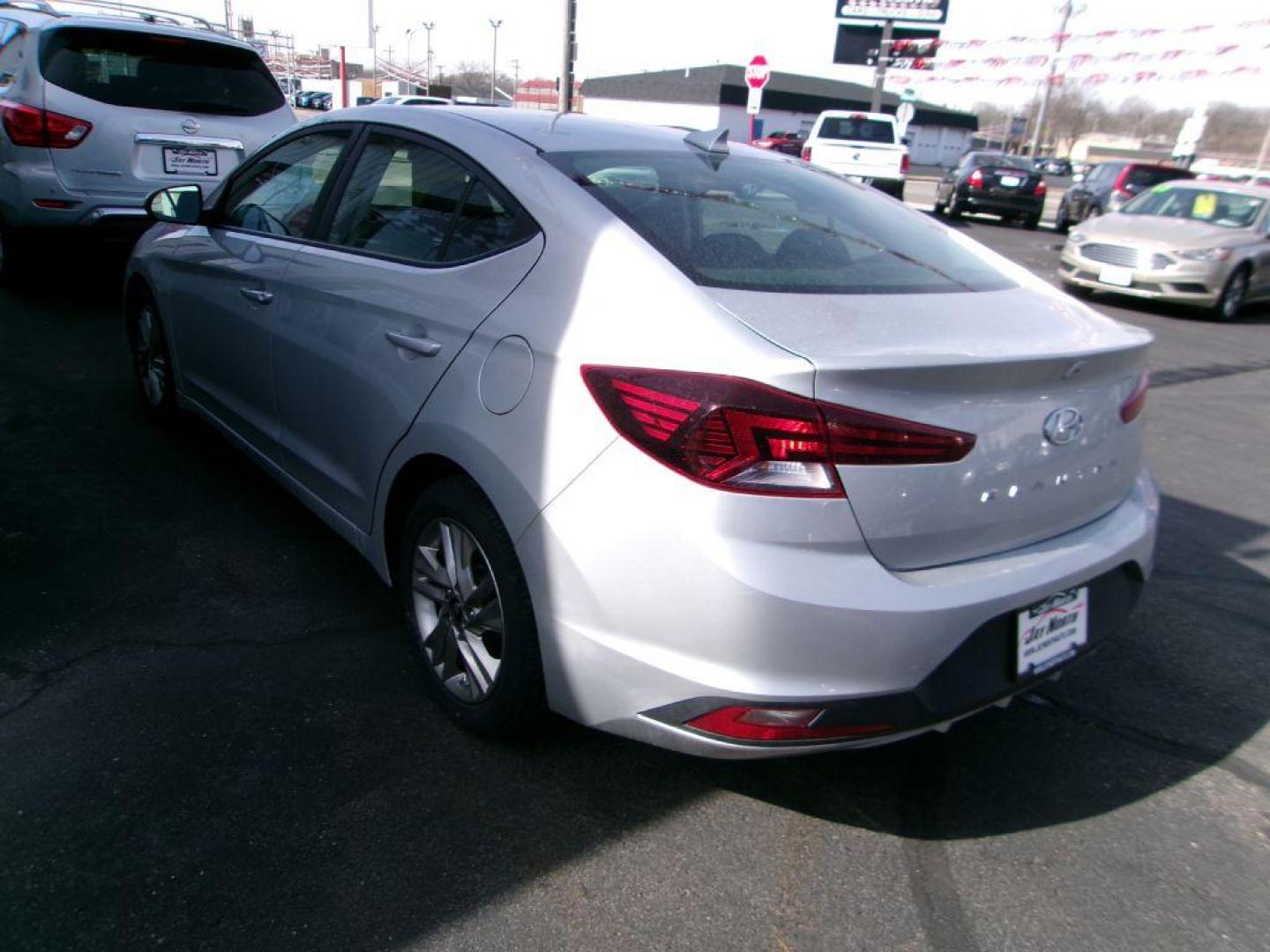 2019 SILVER HYUNDAI ELANTRA SEL (5NPD84LF6KH) with an 2.0L engine, Automatic transmission, located at 501 E. Columbia St., Springfield, OH, 45503, (800) 262-7122, 39.925262, -83.801796 - ***SEL***New Tires***New Front and Rear Pads and Rotors***New Battery***Serviced and Detailed*** Apple Carplay *** Jay North Auto has offered hand picked vehicles since 1965! Our customer's enjoy a NO pressure buying experience with a small town feel. All of our vehicles get fully inspected and - Photo#3